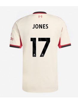 Billige Liverpool Curtis Jones #17 Bortedrakt 2025-26 Kortermet